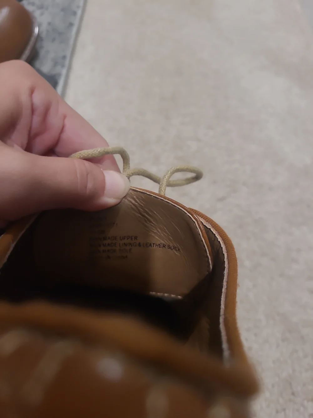 Madden Mens Alistin Oxford Shoes 10.5 Medium Brown